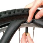 Bicycle tyre and tube