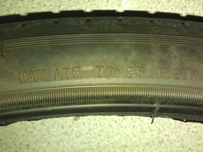Bicycle tyres and tubes - fitting, issues and caveats 9