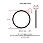 Bicycle tyre conversion chart