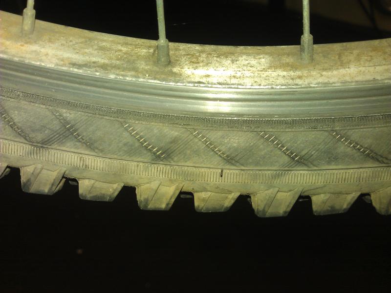 Bicycle tyres and tubes - fitting, issues and caveats 2